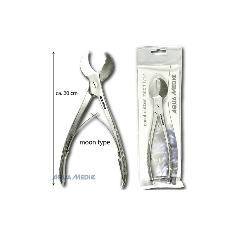 Aqua Medic Coral Cutter moon type Edelstahl Korallenzange Schere 20cm