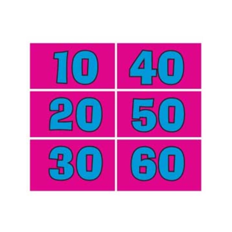 DECAL (BUCKET NUMBER 10-60) [BZ7003]