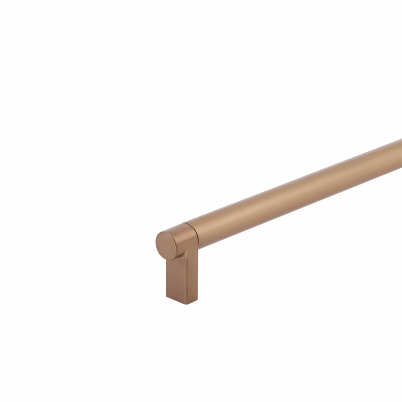 Emtek Select Cabinet Pull 54 Centers Rectangular Stem, Smooth Bar