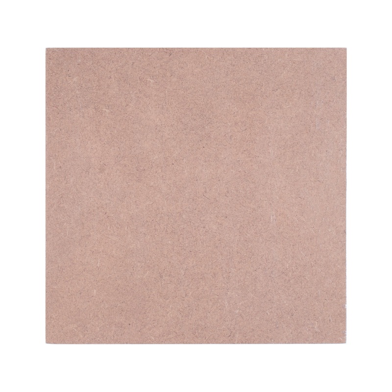 Mdf Coaster Square 4 X 4Inch 5Mm Thick 1Pc Ib