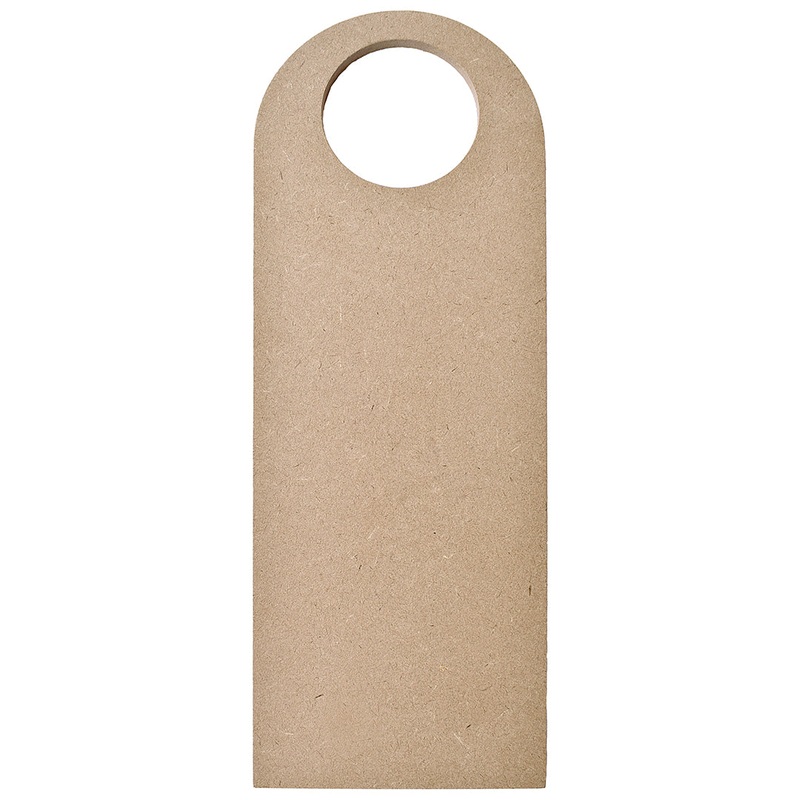 Mdf Door Hanger W3.7 X H10.2Inch 5.5Mm Thick 1Pc Lb