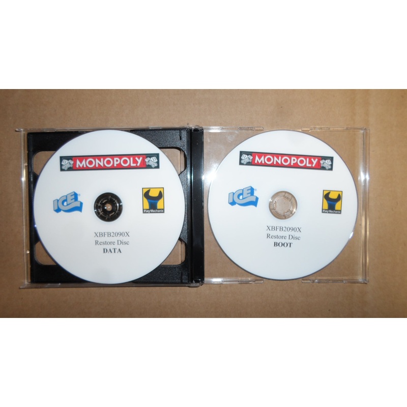 RESTORE DISCS (2) MONOPOLY 2P [XBFP2090X]