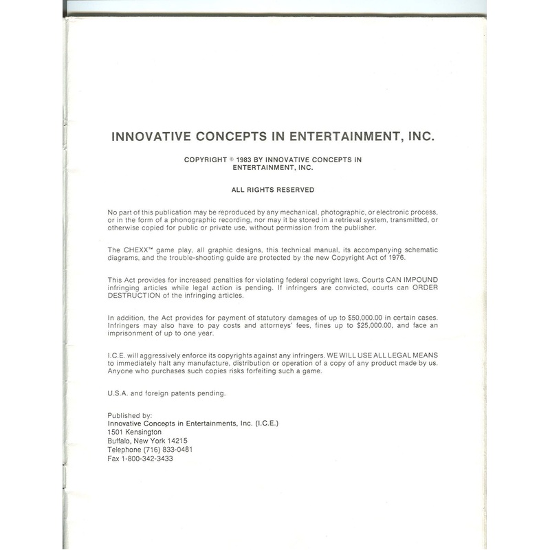 SERVICE MANUAL (CHEXX 1983-88) [SC11001]