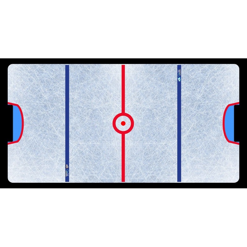 AIR FX PLAYFIELD – ICE HOCKEY SURFACE (MAT/PRINTED) – WHITE ADD CRATE FEE $175 [AF7004]