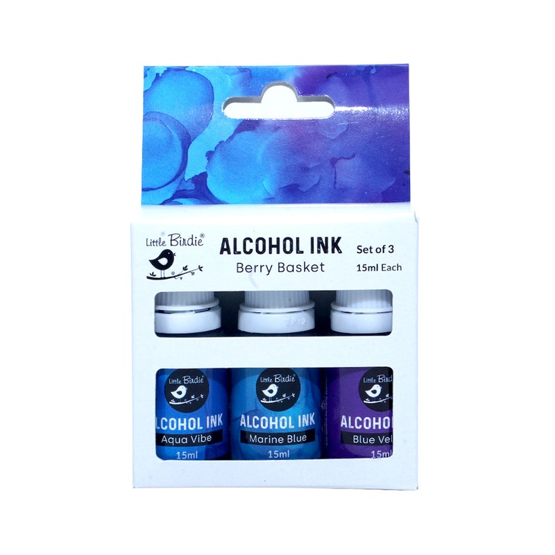 Alcohol Ink Berry Basket 15Ml 3Pc Pack Lb
