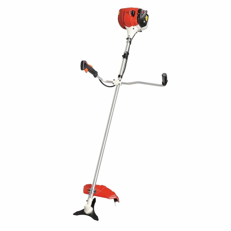 GardenWorx Petrol Brushcutter 43cc Double Handle Straight Shaft