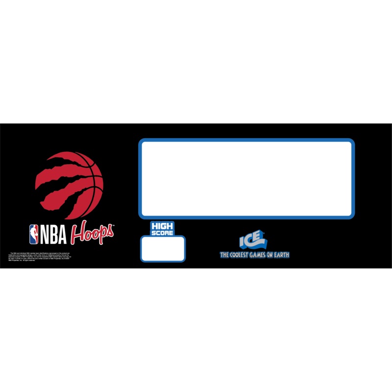 CONTROL PANEL (MAT/PRINTED) TORONTO RAPTORS [NB7206TOR]