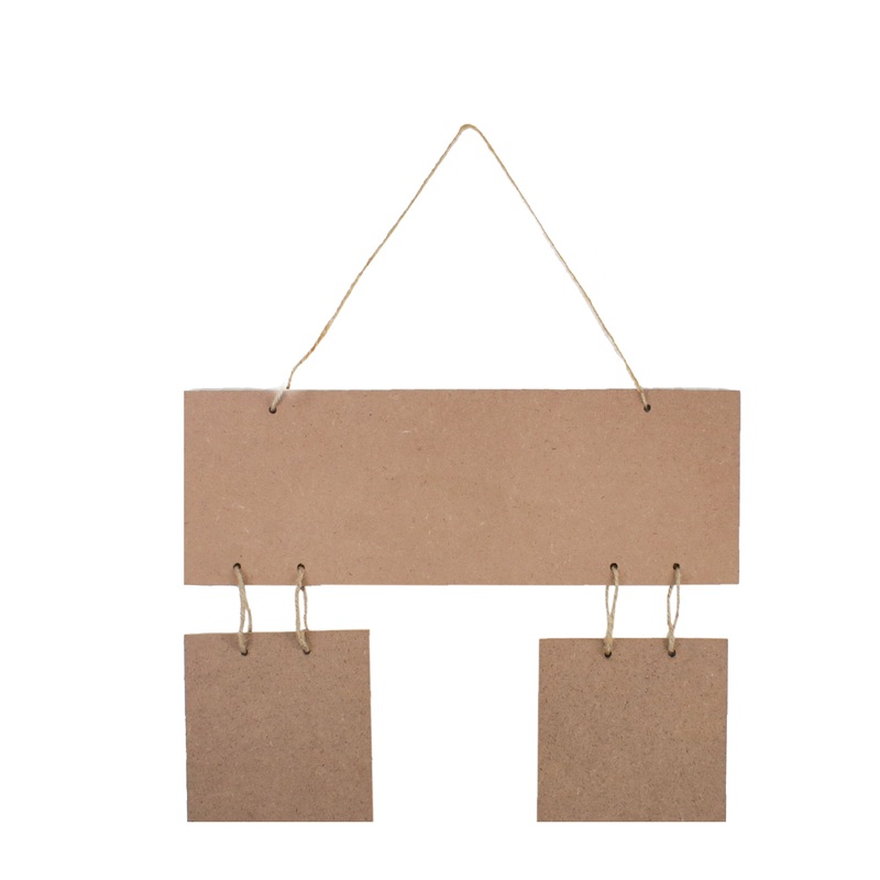 Mdf Name Plate 12 X 9.7Inch 5.5Mm Thick 1Pc Lb