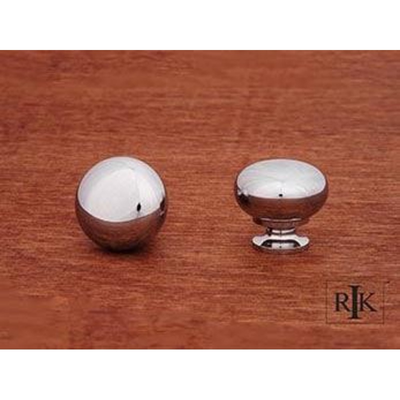 Mushroom Knob 1 1/4 (32mm) – Chrome