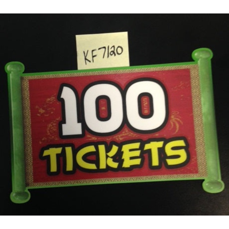 DECAL (100 TICKETS) [KF7120]