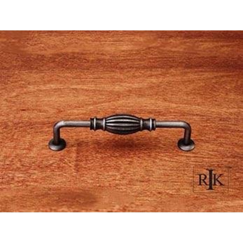 Indian Drum Vertical Pull 5 – Distressed Nickel