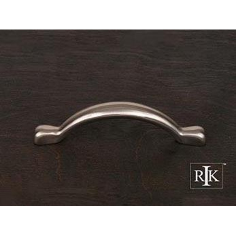 Smooth Decorative Bow Pull 3 – Pewter