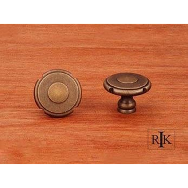 Truncated Edge Knob  1 1/2 (38mm) – Antique English