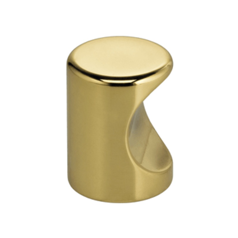3/4 Diameter Omnia Thumb Pull Cabinet Knob