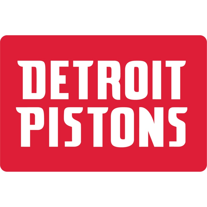 DECAL (BACKBOARD LOWER) DETROIT PISTONS [NB7208DET]