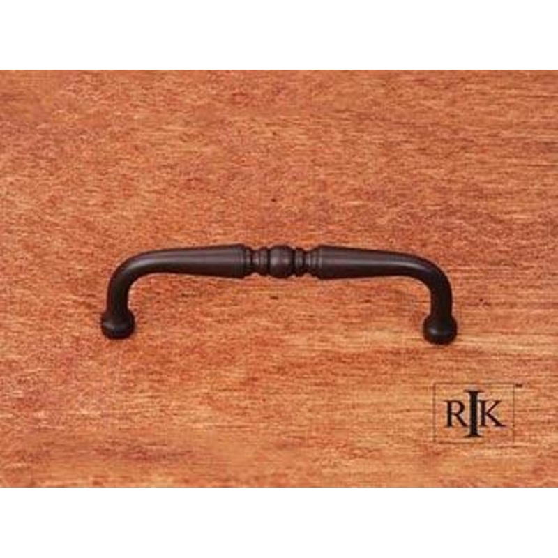 Decorative Curved Pull 3 1/2 – Oil Rubbed Bronze