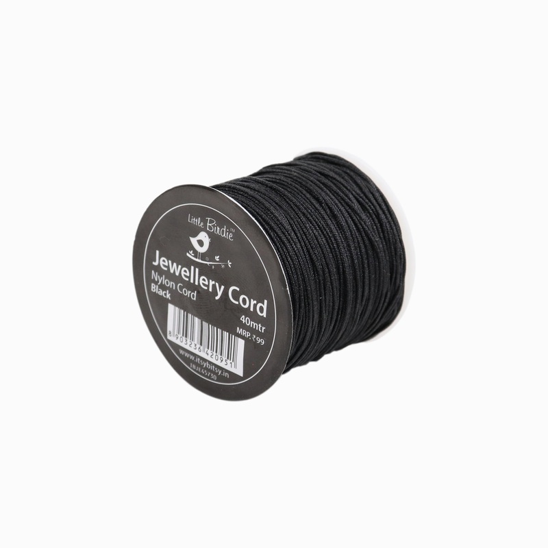 Nylon Cord Black 40 Mtrs 1Roll