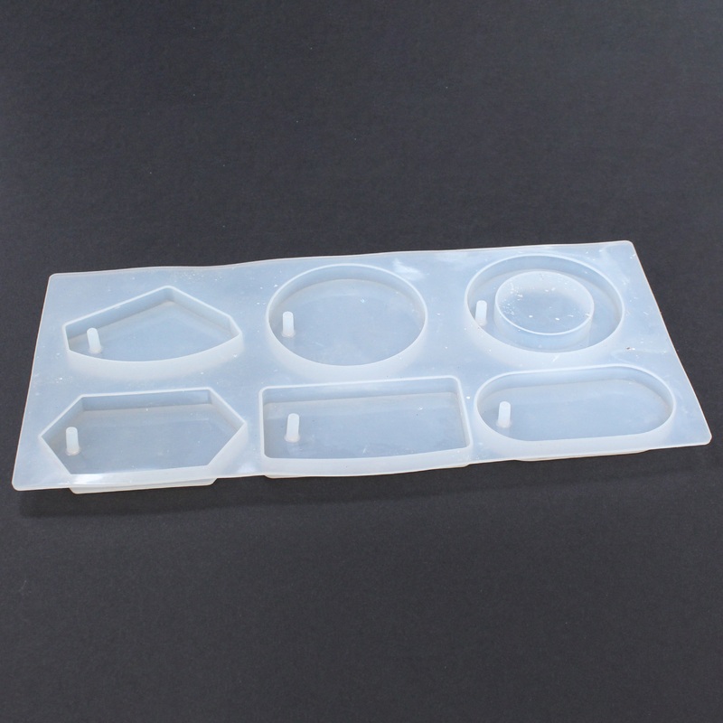 Resin Silicone Mould Geometrical Assortment 1pc
