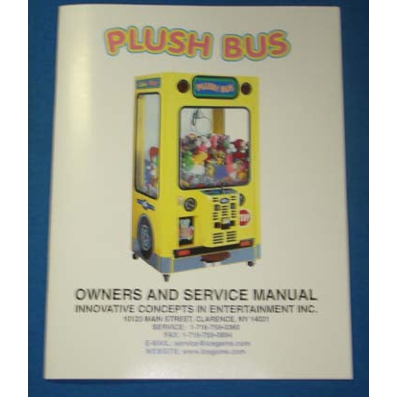 SERVICE MANUAL (PLUSH BUS) [CG9001]