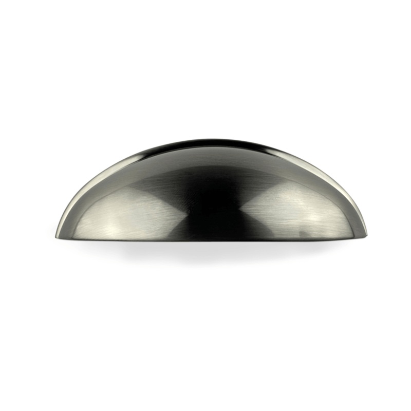 Tazza Cup Pull Satin Nickel by Del Mar Hardware