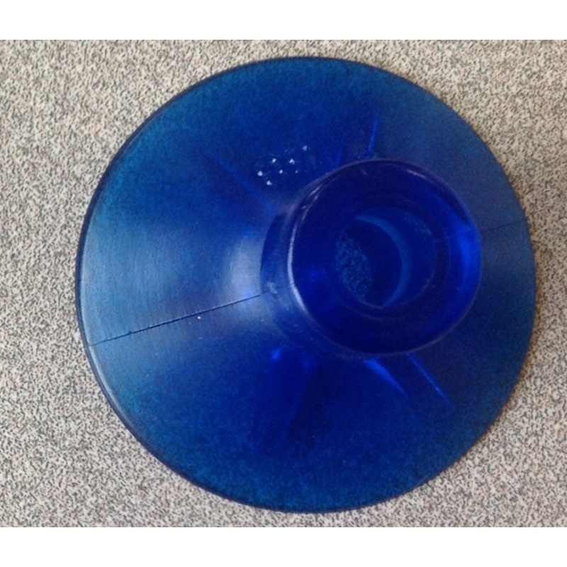 VACUUM CUP BLUE VINYL 2 FLAT SUCTION [CT4004]