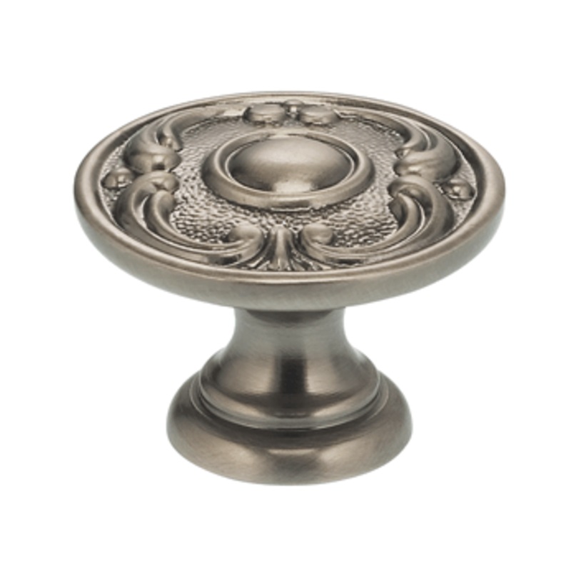 1-13/16 Diameter Omnia Circle and Scroll Cabinet Knob