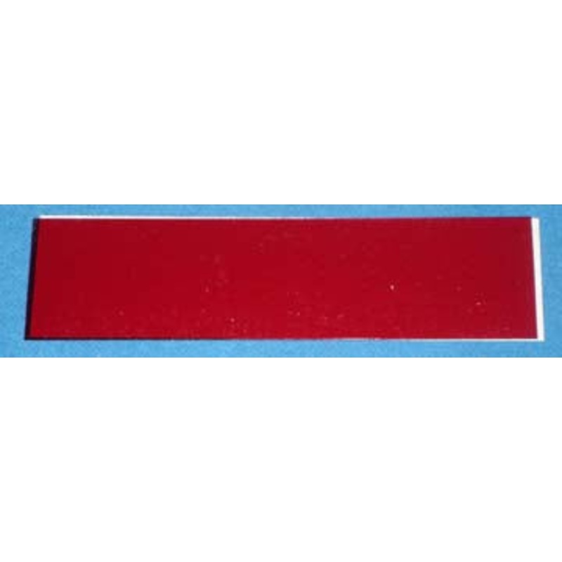 RED FILTER FOR CONTROL PANEL DISPLAY 2 X 6 3/8 [NB3017]