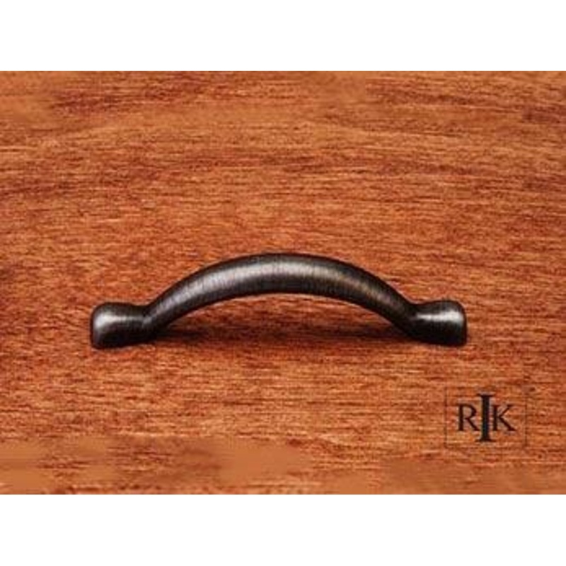 Smooth Decorative Bow Pull 3 – Distressed Nickel