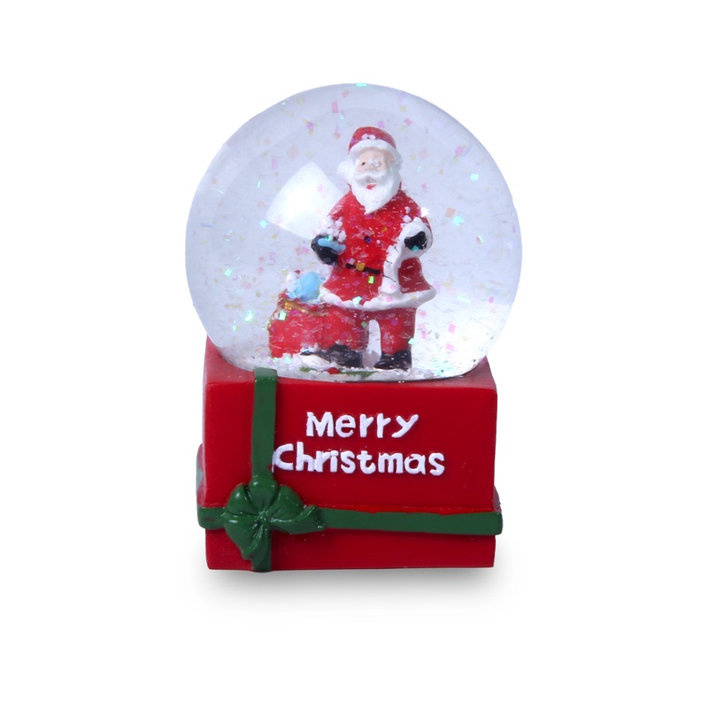 Waterball Square Base Santa Assorted Design