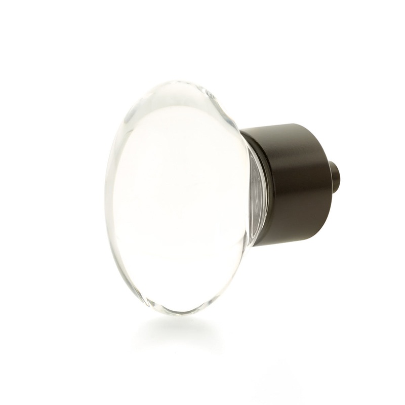 City Lights Oval Glass Knob by Schaub