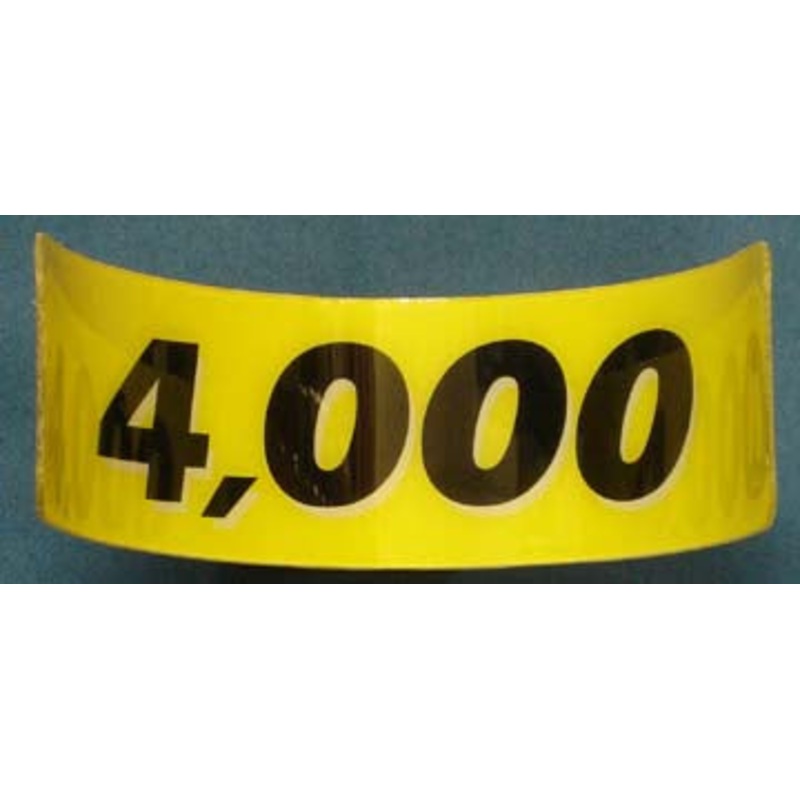 OVERLAY (4000 PT YELLOW PRINTED/FORME [RB7016]