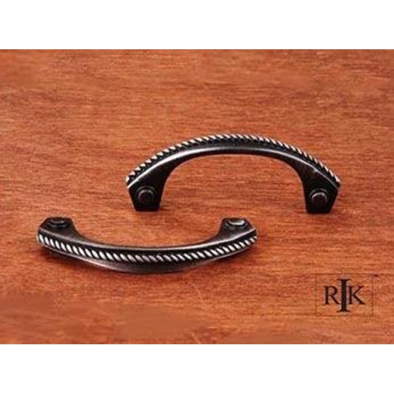 Rope Bow Pull 3 – Distressed Nickel