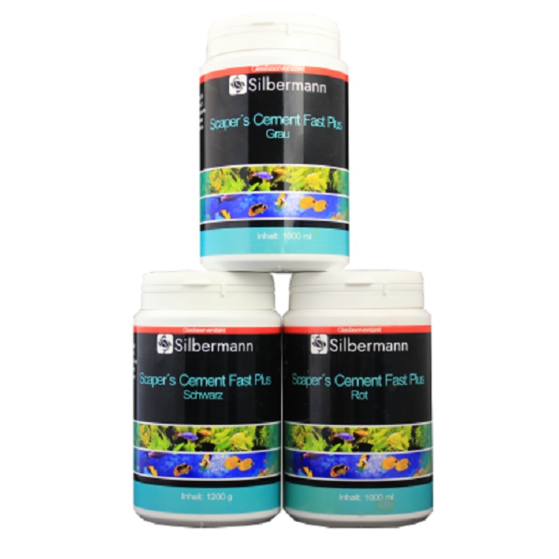 Silbermann Scaper’s Cement Fast Plus Grau 1200 g