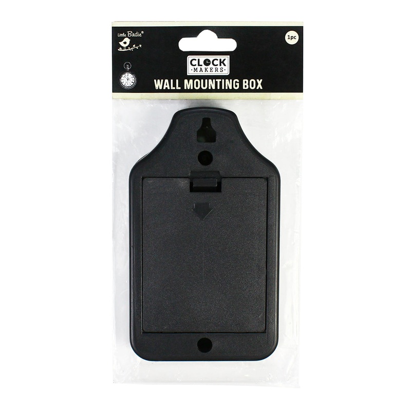 Wall Mounting Black Box Square 1pc