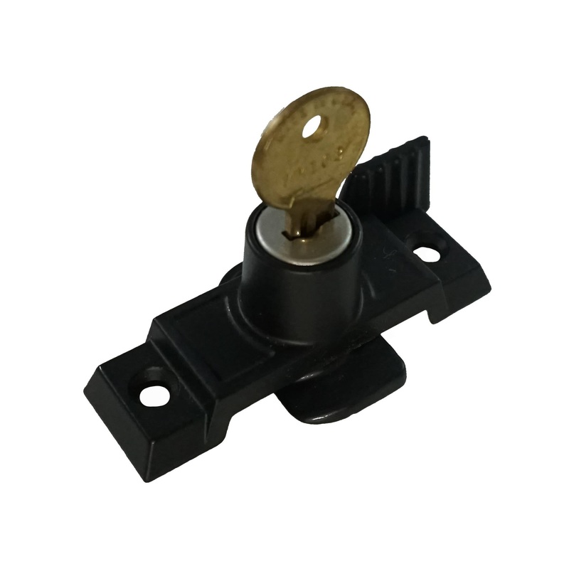 WRS 2-1/4 Keyed Sweep Lock – Black