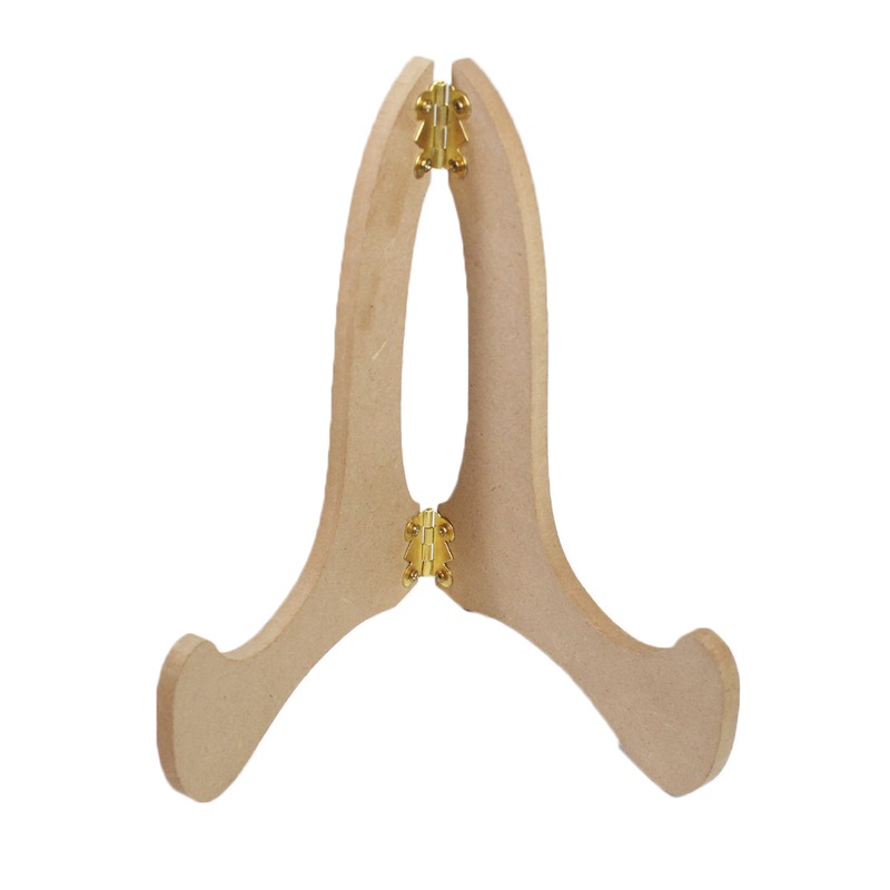 Mdf Display Easel Stand W7 X H7 X D3Inch 5.5Mm Thick 1Pc Lb