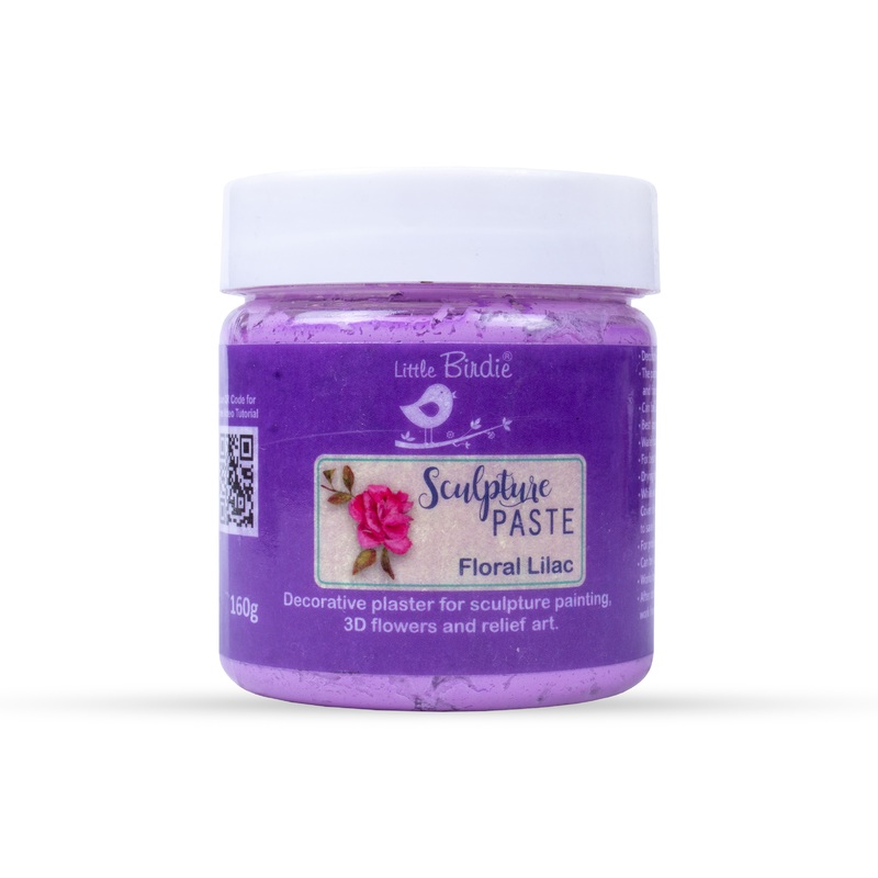 Sculpture Paste Floral Lilac 160gm Bottle