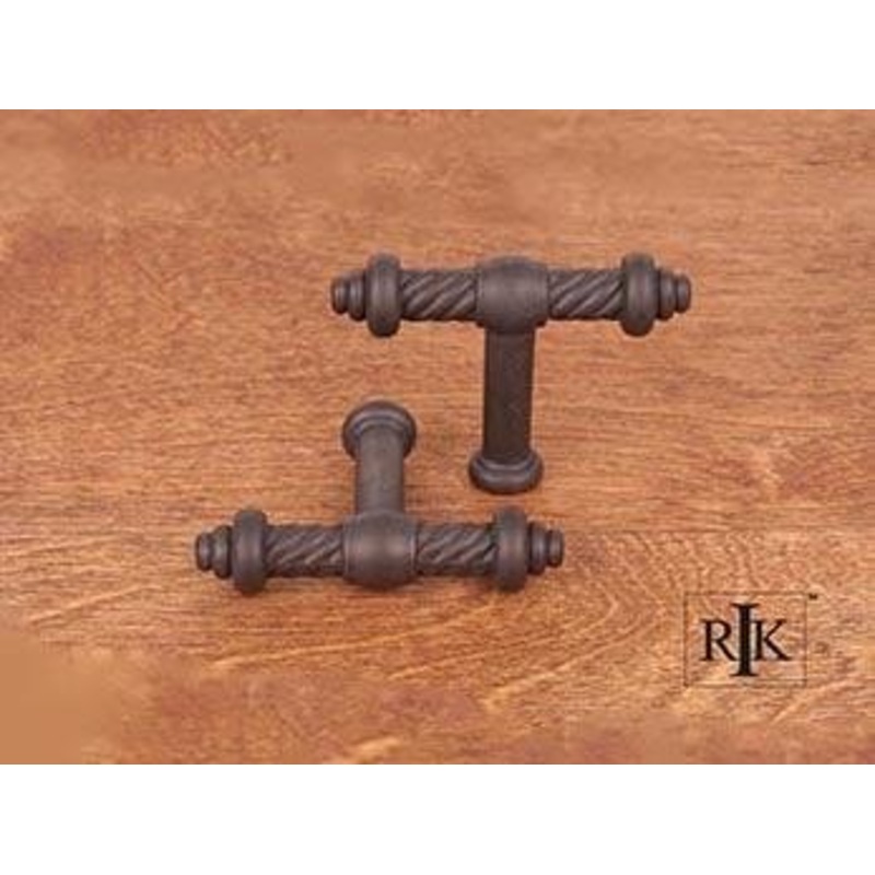 Small Twisted Knob 2 (51mm) – Oil Rubbed Bronze
