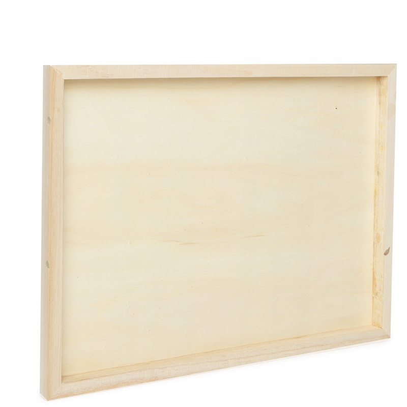 Wooden Pine Wall Panel 30X40X2Cm 1Pc Ib