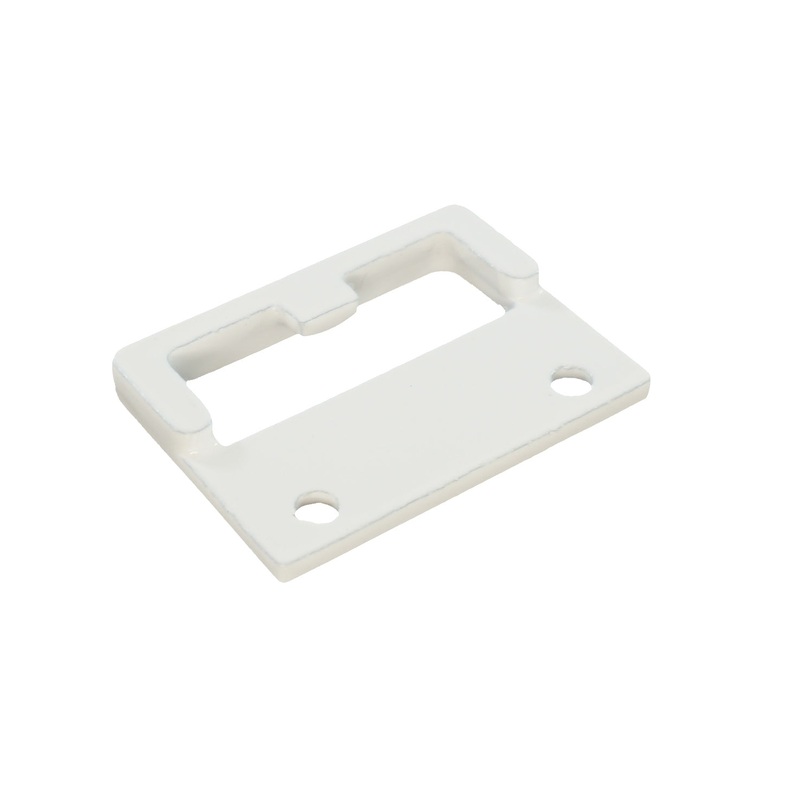 WRS 1.472 Face Mount Sash Keeper – White
