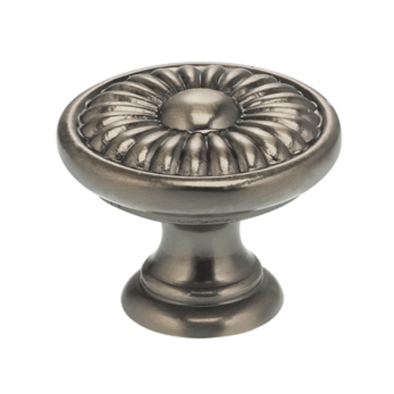 1-9/16 Diameter Omnia Ornate Daisy Cabinet Knob