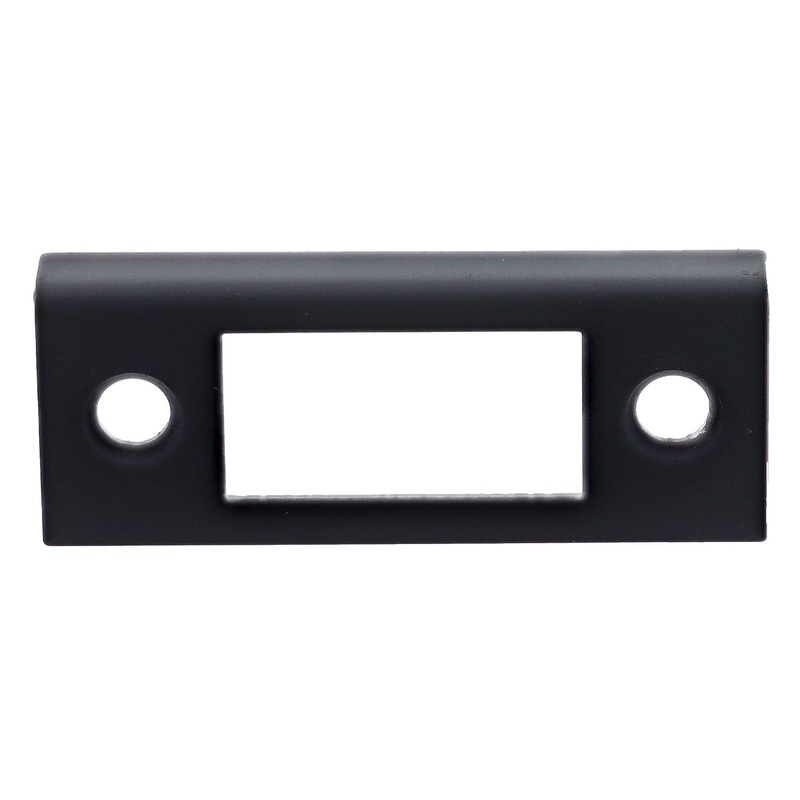 Carbine Nightlatch outward opening strike matte black