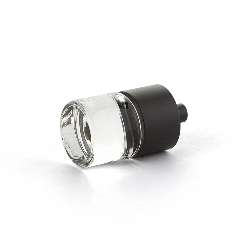 City Lights Cylinder Glass Knob by Schaub