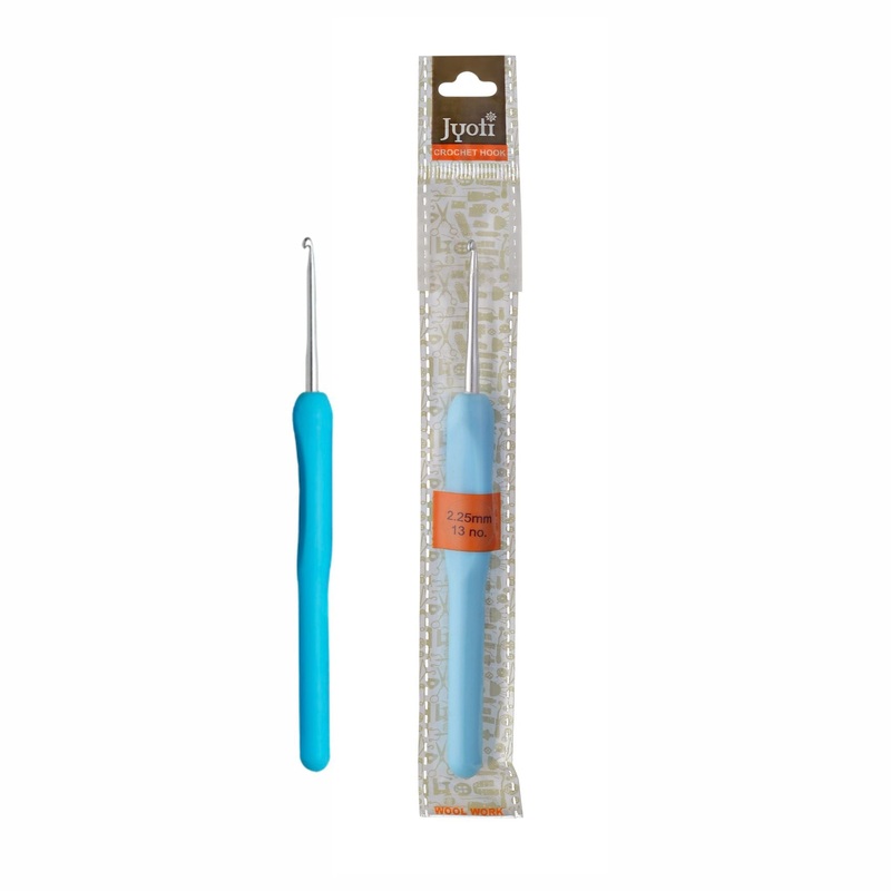 Crochet Hook Plastic Handle 5mm Size-6 1pc