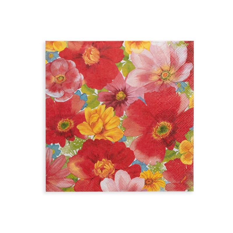 Decoupage Napkin Cosmos Garden 13 X 13inch 3ply 1pc