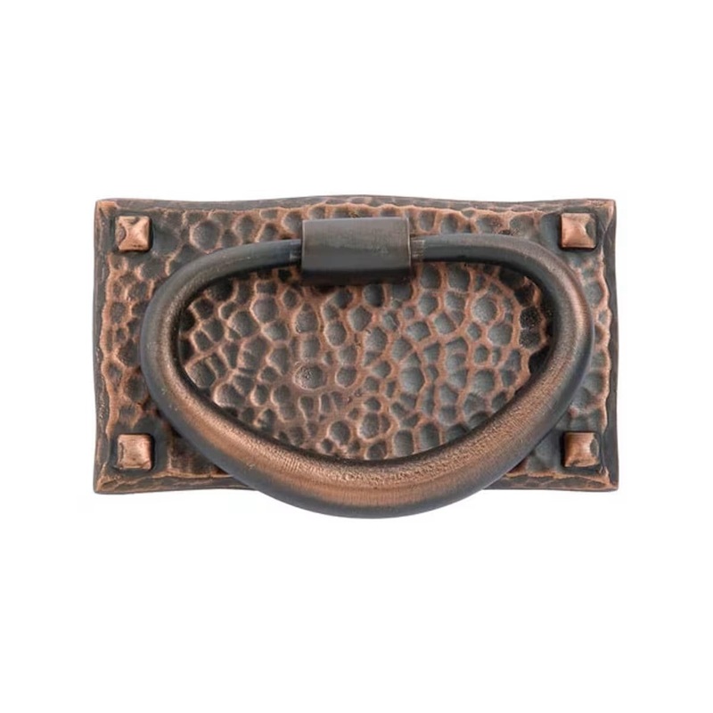 Emtek Hammered Oval Cabinet Pull
