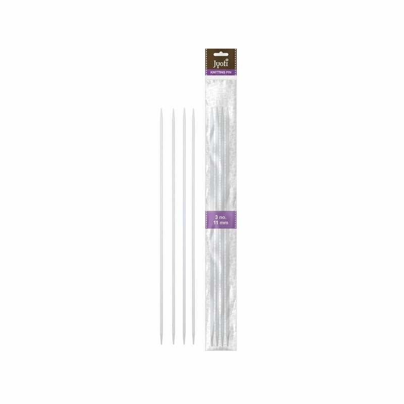Extra Aluminum Knitting Needle 23Cm (No.10)Double Ended 4Pcs Pb Jyoti