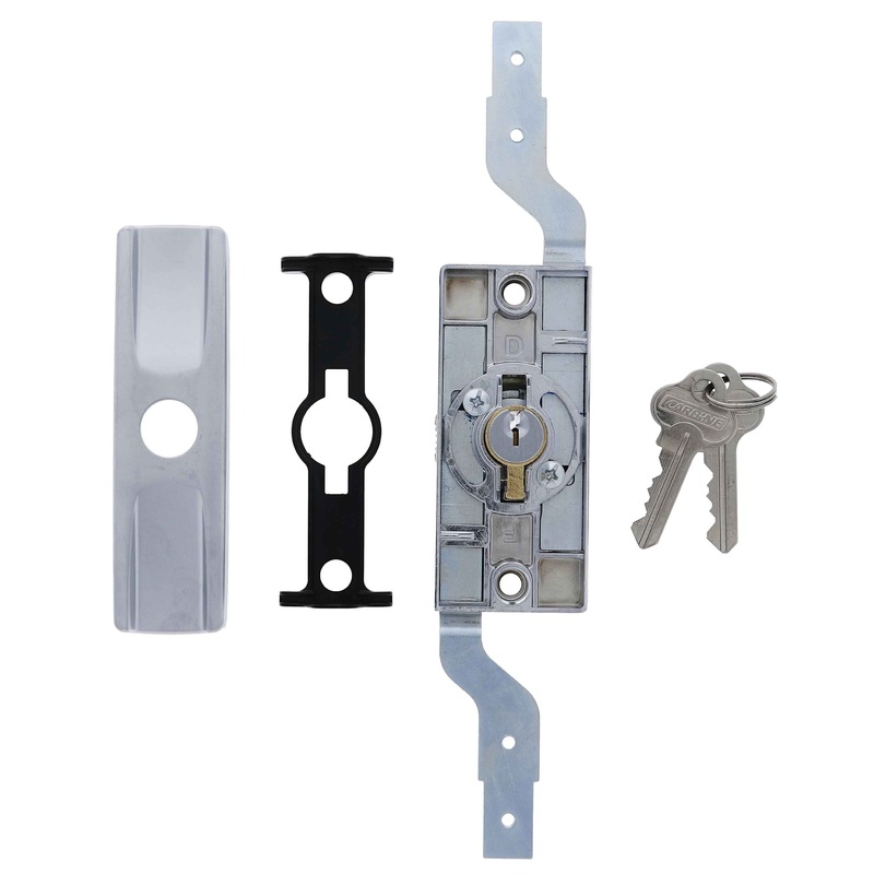 Lenlok 4395 Slim Line Roller Door or Roller Shutter Lock, 001 inner Cylinder, Keyed Alike KA Groups