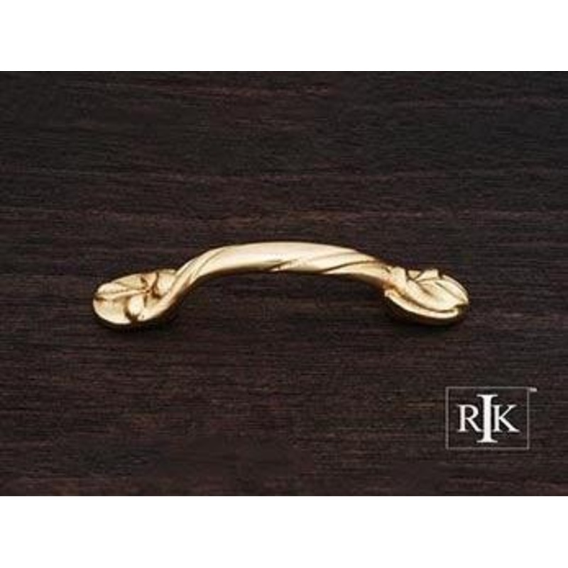Wavy Pull 3 – Polished Brass