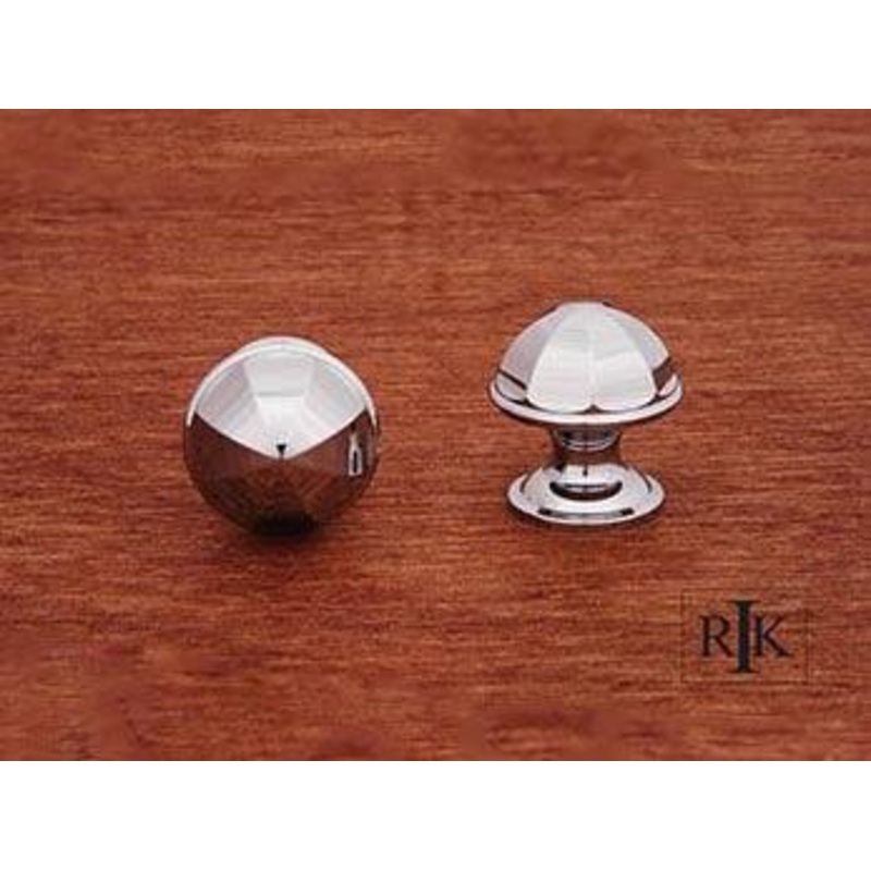 Contoured Dome Knob 1 1/16 (27mm) – Chrome